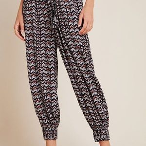 Anthropologie Abstract Joggers